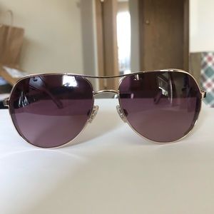 Lulu Guinness Aviator Sunglasses